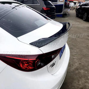 Alerón Trasero para Mazda 3 Axela 4 Puertas 2014-2017, Material ABS de Alta Calidad, Alerón para Maletero, Accesorios para Carrocería - Product Image 3