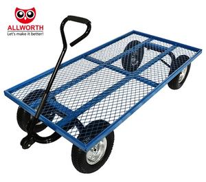 सबसे ज्यादा बिकने वाली उच्च गुणवत्ता वाले फोल्डेबल फैक्ट्री वेयरहाउस वर्कशॉप वर्कशॉप प्लेटफॉर्म कार्ट हैंड ट्रक लॉजिस्टिक ट्रॉली - Product Image 1