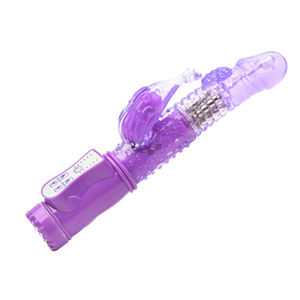 Mainan Seks <span class=keywords><strong>Vibrator</strong></span> Dildo Kelinci Bentuk Putri Duyung TPE untuk Masturbasi - Product Image 3