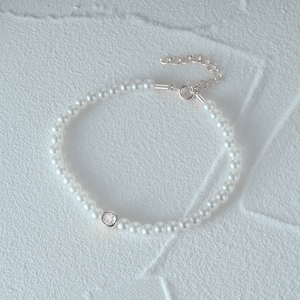 CANNER Luxury Wholesale Custom S925 Sterling <b>Silver</b> Jewelry 18K Gold Plated Pearls <b>Beaded</b> <b>Bracelets</b> for Women Exquisite Gift - Product Image 2