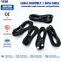Cable de Carga Rápida Tipo-C a Tipo-C PD de 60W con Blindaje Trenzado de TPE y Cobre Puro para Teléfono, Tableta y Portátil IOS - Compatible con OEM/ODM