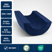 Fauteuil à bascule en mousse souple pour enfants, fabrication OEM/ODM, personnalisable, pour tout-petits