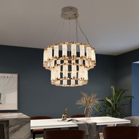 Lustre en bronze de style français en forme de fleur, finition dorée, source de lumière LED, garantie de 3 ans. Atmosphère romantique pour les salons.