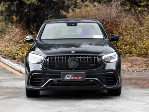 Kit carrosserie CLY pour <span class=keywords><strong>Mercedes</strong></span> Benz GLC Coupé X253 Facelift GLC63 <span class=keywords><strong>AMG</strong></span> Upgrade New Bodykit avant pare-chocs passage de roue grille de phare - Product Image 2