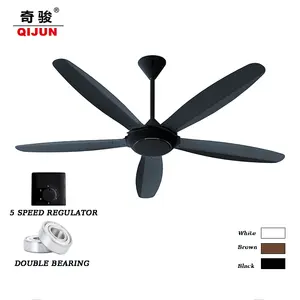 5 Metal Blades with Remote Control 56 Inch Ceiling Fan with Pure Copper Motor 90 W CB Standard High Speed Strong Air Delivery