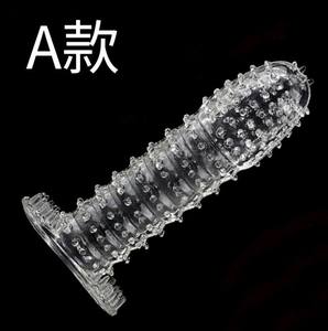 Ejderha prezervatif yetişkin şeffaf kristal seks oyuncak penis kollu horoz halka yapay penis başak prezervatif özel prezervatif erkek seks ürün - Product Image 5