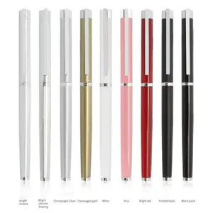 Jinhao 126 stylo plume mince classique en métal pour femme