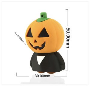Quà Tặng khuyến mại bóng ma bí ngô hình dạng USB Flash Drive hollowing Quà Tặng USB Flash Drive Keychain ma Pen Drive - Product Image 2