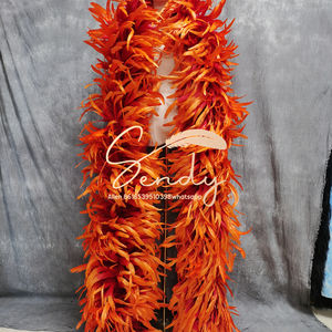 En gros Énorme 3M 3.5M 4M À Pointe Couleur Coq Coque Plume Boa Pour La Scène Spectacle Carnaval Festival Décorations - Product Image 4