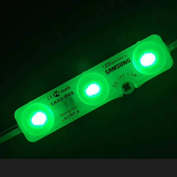 Module LED COB à prix d'usine 12V 3 LED avec lentille, indice de protection IP68, lumière du jour 6000K, garantie 2 ans pour enseignes lumineuses extérieures et publicité