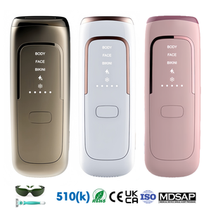 Épilateur IPL portable personnalisé couleur marque, refroidissement par glace, indolore, pour usage domestique, pour femmes et hommes - Product Image 1