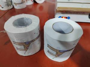 Papier toilette fantaisie en forme de fusil, cadeau amusant pour la salle de bain, gadget <span class=keywords><strong>militaire</strong></span> - Product Image 4