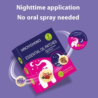 Autocollant infusé Goodnight avec huiles essentielles Aide au sommeil apaisante à domicile portable pour la thérapie de rééducation