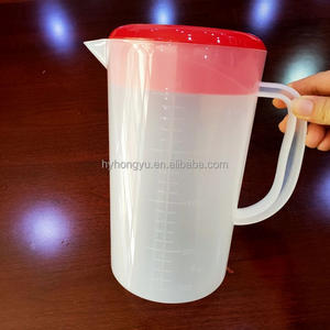 Grande bouteille d'eau en plastique de <span class=keywords><strong>2</strong></span> <span class=keywords><strong>litres</strong></span> avec poignée et couvercle à échelles givrées - Product Image 1