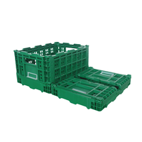 Vente en gros 600x400x120mm caisse agricole pliable boîte caisse pour l'agriculture et les fruits