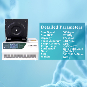 TDL-5M Bank Top 5000Rpm Gekoeld Laboratorium Medisch Ziekenhuis Stamcelcentrifuge Laboratorium - Product Image 6