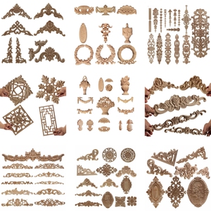 Acanto-corona <span class=keywords><strong>de</strong></span> centro <span class=keywords><strong>de</strong></span> palisandro <span class=keywords><strong>de</strong></span> madera personalizada, <span class=keywords><strong>apliques</strong></span> <span class=keywords><strong>de</strong></span> madera, calcomanía <span class=keywords><strong>para</strong></span> paredes, espejo <span class=keywords><strong>de</strong></span> cama, decoración del hogar, 2023 - Product Image 1