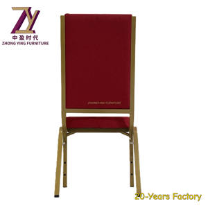 Chaises de banquet en métal design moderne Meubles empilables en gros pour restaurant, hôtel, maison de mariage ou événements - Product Image 5