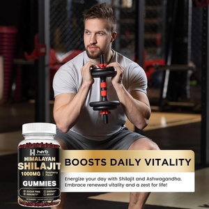 Gomitas de Shilajit de Marca Privada ODM/OEM, Suplemento Enzimático de Shilajit Puro del Himalaya con Ácido Fúlvico y Más de 85 Minerales Traza para Hombres y Mujeres - Product Image 3