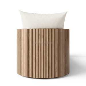 2025年 モダン リビングルーム 家具 レイジーソファベッド マットレス付き 木製ソファベッド - Product Image 3