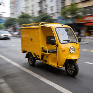 <span class=keywords><strong>Tricycle</strong></span> électrique fermé de haute qualité 1000W, moto à trois roues avec capacité de charge de 200-300 kg pour le transport de marchandises - Product Image 1