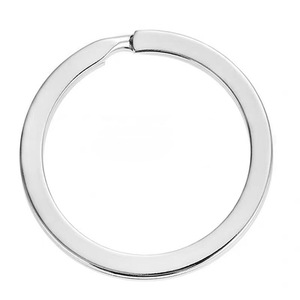 Titanium <b>Key</b> <b>Ring</b> Round Handmade Mirror Finish Metal Keychain Accessory For <b>Car</b> <b>Keys</b> - Product Image 4