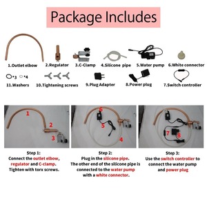 Equipo de Salón de Belleza: Bomba de Agua para Spa Capilar, Ducha de Masaje, Cama de Lavado de Cabello, Dispositivo de Terapia Capilar - Product Image 3