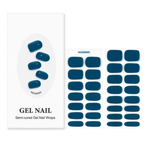 Envolturas de uñas de gel de calidad de salón No se necesita habilidad Solo aplicar cura durante 14 días de uso - Product Image 3