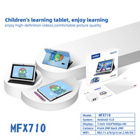 Tablette PC pour enfants OEM en gros, nouvelle tablette éducative et de jeu intelligente 2025, application Android 14, tablette d'apprentissage incassable pour bébés