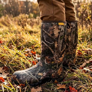 Fabrication sur mesure <span class=keywords><strong>de</strong></span> bottes en néoprène camouflage pour femmes, bottes <span class=keywords><strong>de</strong></span> <span class=keywords><strong>chasse</strong></span> pour hommes, bottes d'hiver pour l'extérieur - Product Image 5