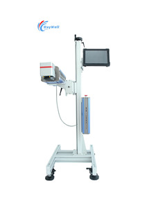 Inline Elektrischer CO2-Laser-Codierer für PET/Kunststoff-Flaschen 30W-60W Automatisches Hochpräzises QR-<span class=keywords><strong>Code</strong></span>-Markierungssystem Permanente Codierung - Product Image 1