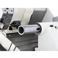 Tour CNC à banc incliné KT25, prix d'usine, centre de tournage universel entièrement automatique avec outillage mobile à 5 axes
