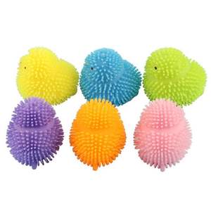 Animal Chick-juguete infantil para niños, juguete infantil <span class=keywords><strong>de</strong></span> Material <span class=keywords><strong>de</strong></span> Tpr, con luz LED - Product Image 1