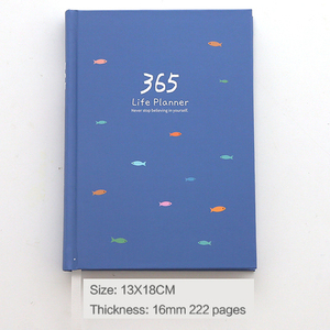 High Quality Aesthetically Diary Thermal Binding Leather Hardcover <b>Day</b> <b>Planner</b> Notebook with Custom Logo Gift Option - Product Image 4