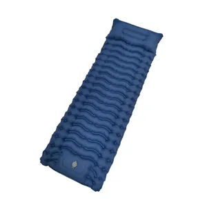 Outdoor Camping Lightweight Self Inflatable Portable Folding Sleeping Mat Air Mattress