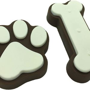 Moldes de silicona para pata y hueso de perro, moldes de silicona antiadherentes de grado alimenticio para moldes de pastel de Chocolate, cubitos de hielo, personalizados - Product Image 6