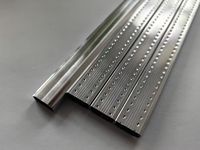 Barra espaciadora de Aluminio flexible al por mayor para puertas de doble y triple cámara con ventanas de doble y triple acristalamiento modernas