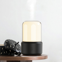 Nouveau diffuseur d'arômes sans eau portable pour voiture USB électrique mini nébuliseur d'huiles essentielles