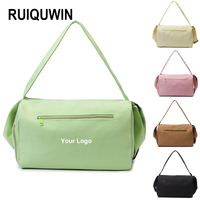 Sac de sport RUIQUWIN en gros, unisexe, léger, grande capacité, bagage à main, respirant, couleur unie, séparation sec/humide