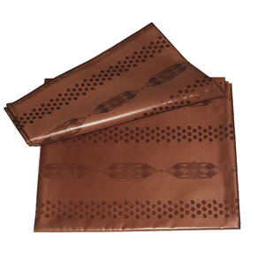 Tela Africana de Algodón 100% Brocado de Guinea Nueva, Bazin Riche Original 2026 Super Magnum Gold XXL, Personalizada, Venta al por Mayor - Product Image 6