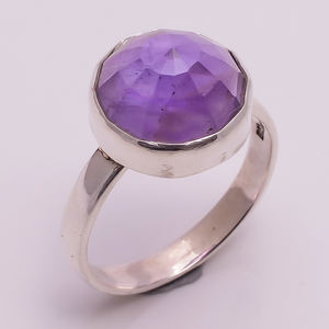 Bijoux en pierres précieuses en argent sterling 925 grossiste de pierres précieuses en argent fin bague sugilite bijoux sur mesure - Product Image 2