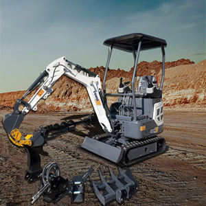 Prix d'usine Mini pelle EPA Moteur 1tonne 2ton Bagger Digger Hydac Cylindre hydraulique 1 an de garantie Core Motor TH18 Crawler - Product Image 1