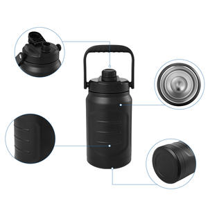 Bouteille Thermos sous vide à Double paroi en acier inoxydable, 128oz, grande bouteille d'eau de 1 Gallon, bière Growler avec sac - Product Image 2