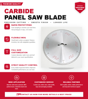 Lame de scie circulaire TCT de qualité industrielle DW Freud 300mm*96t, soudée haute fréquence, OEM pour le travail du bois/la découpe de panneaux