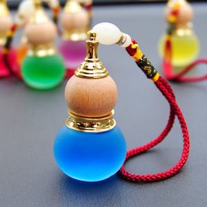 Accesorios para el Interior del Automóvil, Colgante de Cristal con Aceite Esencial, Perfume para Automóvil, Suministros de Aromaterapia, Ambientador - Product Image 1