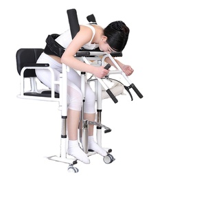 Bathroom Commode Handicap Transfer Wheelchair Nursing Toilet Lift Transport <b>Chair</b> with Wheel for Bedridden Patient Elderly - Product Image 2