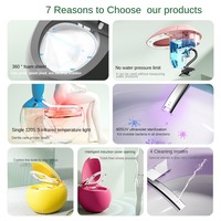 WC intelligent électrique coloré, bidet autonettoyant, toilette intelligente avec télécommande, siège chauffant, toilette intelligente en forme d'œuf, fabrication
