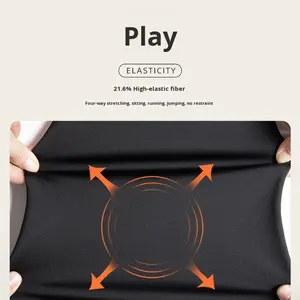 皮尔卡丹 (<span class=keywords><strong>Pierre</strong></span> <span class=keywords><strong>Cardin</strong></span>) 高端抓绒内衬弹力休闲男装 2025 秋冬新款商务厚重中号宽松直筒裤 - Product Image 4