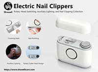 Coupe-ongles électrique 3-en-1 amélioré 2026, affûteur à large ouverture, portable, polissage automatique, durable pour les ongles des doigts et des orteils des bébés