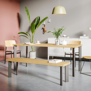 Patas de Mesa Industriales de Hierro Fundido y Acero para Restaurante, Banco, Comedor, Cafetería, Muebles de Oficina, Escritorio, Patas Metálicas para Mesa de Comedor - Product Image 6